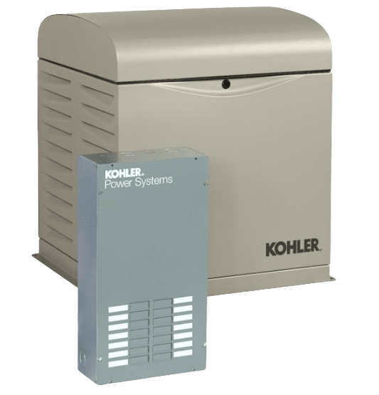 Kohler 10RESVL-100LC12 10KW Standby Generator with 100 Amp Automatic Transfer Switch and OnCue Plus New