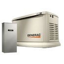Generac 7210 Guardian 24kW Standby Generator WiFi w/ 200 Amp Automatic Transfer Switch