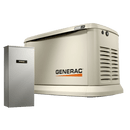 Generac 7210 Guardian 24kW Standby Generator WiFi w/ 200 Amp Automatic Transfer Switch